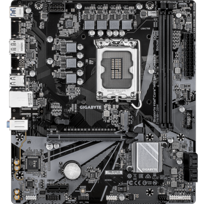 Дънна платка GIGABYTE H610M D3W Socket 1700, DDR5, Micro ATX Дънна платка GIGABYTE H610M D3W Socket 1700, DDR5, Micro ATX