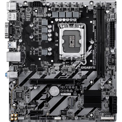 Дънна платка GIGABYTE H810M S2H Gen5, LGA 1851, DDR5