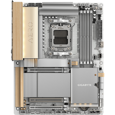 Дънна платка GIGABYTE X870E AERO X3D WOOD WIFI7, Socket AM5