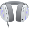 Геймърски безжични слушалки ASUS ROG Delta II White - USB-C, Aura Sync RGB