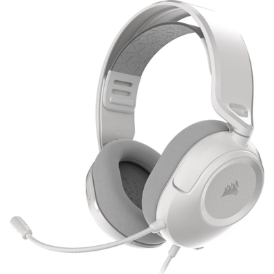 Геймърски слушалки с микрофон Corsair HS35 v3 White