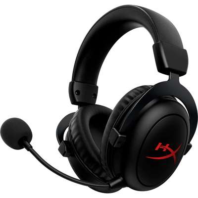 Геймърски безжични слушалки HyperX Cloud II Core Микрофон, Черно