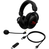 Геймърски безжични слушалки HyperX Cloud II Core Микрофон, Черно