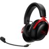 Геймърски слушалки HyperX, Cloud III, Безжични, Микрофон, Черно/Червено