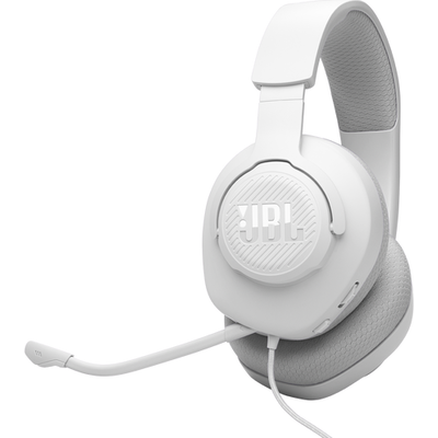 Геймърски слушалки JBL Quantum 100M2 White