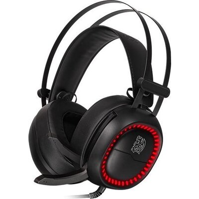 Геймърски слушалки TteSports Shock PRO, RGB, 7.1, Black