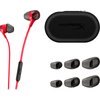 Геймърски слушалки тапи с микрофон HyperX Cloud Earbuds II Red