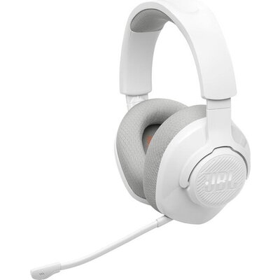 Геймърски безжични слушалки с микрофон  JBL Quantum 360 White