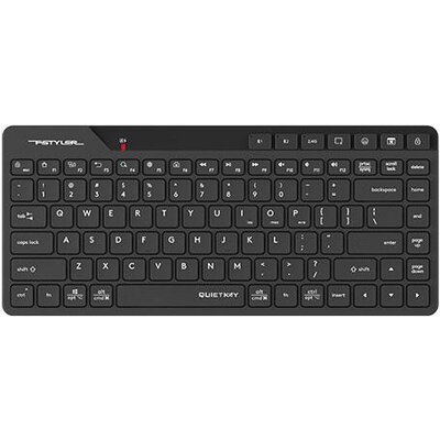 A4tech FBK26C AS Fstyler безжичнa мини тиха клавиатура, Multi-mode, презареждаема батерия, USB,кирилизирана