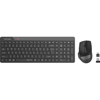 A4tech Fstyler FG2400Air 2 Комлект безжична клавиатура с мишка,черен,кирилизиран