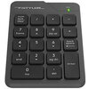 A4tech Цифрова безжична 2.4Ghz клавиатура FGK21C,черна, LiIon батерия, USB-C зареждане