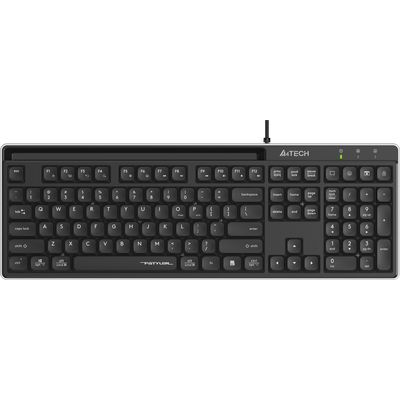 A4tech Fstyler FX72 Жична клавиатура, ниско профилна, ножична технология, кирилизирана, черна