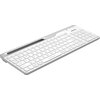 Безжична клавиатура A4tech Fstyler FBK25, Bluetooth, 2.4G, Стойка за телефон, Кирилизирана, Бял