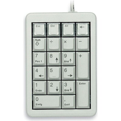 Цифрова клавиатура CHERRY G84-4700 Keypad, USB, сива