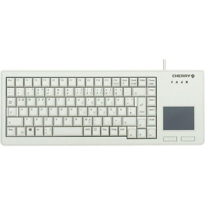 Индустриална клавиатура CHERRY G84-5500 XS Touchpad, Бяла