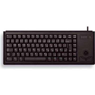 Компактна клавиатура CHERRY G84-4400 с Trackball, Черна