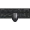 Комплект клавиатура и мишка RAPOO 8210M Multi mode, Bluetooth/Безжичен, Черен