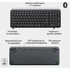 Безжична клавиатура Logitech K250 Graphite - Кирилизирана