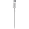 HAMA Слушалки “Curly”, USB-C, микрофон, бял