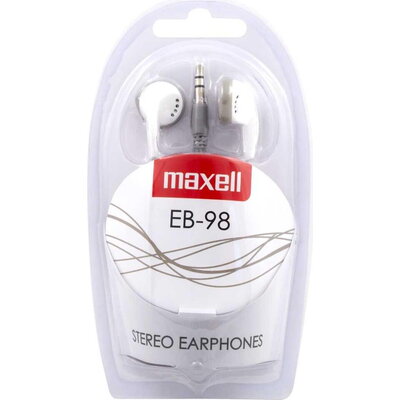 Слушалки тапи MAXELL EB-98  бели