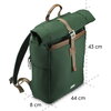HAMA Раница за лаптоп "Silvan", до 41 см (16,2"), 22 л, зелена