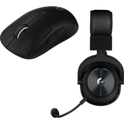 Бъндъл Геймърска мишка Logitech G Pro X Superlight и Слушалки Logitech G Pro