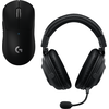 Бъндъл Геймърска мишка Logitech G Pro X Superlight и Слушалки Logitech G Pro