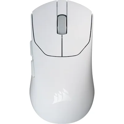 Геймърска безжична мишка Corsair Sabre v2 Pro Ultralight - White