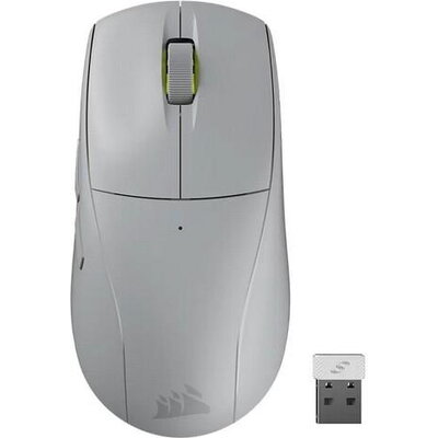 Геймърскa безжична мишка CORSAIR M75 AIR Ultra-Lightweight Gaming Mouse - Light Gray