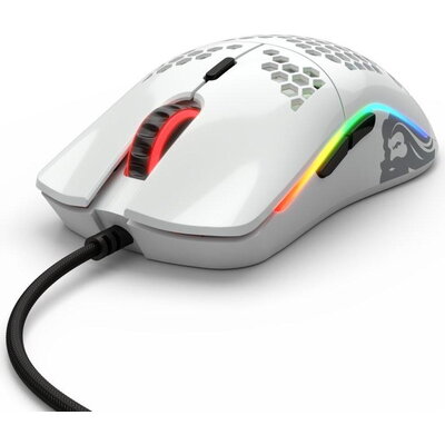 Геймърска мишка Glorious Model O (Glossy White)