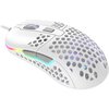 Геймърска мишка Xtrfy M42 White, RGB, Бял