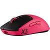 Геймърска мишка Logitech G Pro X3 Superstrike - Magenta Eclipse