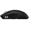 Геймърска мишка Logitech G Pro X3 Superstrike - Midnight Black