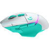 Геймърска безжична мишка Logitech G502 X Plus Lightsync RGB - Mint