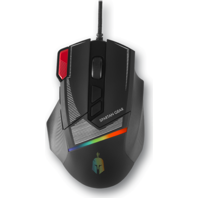 Геймърска мишка Spartan Gear Talos 2 - Черна