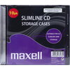 Кутийки за CD/DVD MAXELL Slim Black  10pk  /цена за 10 бр./