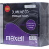 Кутийки за CD/DVD MAXELL Slim Black  10pk  /цена за 10 бр./