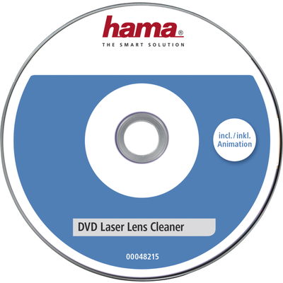 HAMA почистващ диск "Deluxe" DVD Laser Lens Cleaner