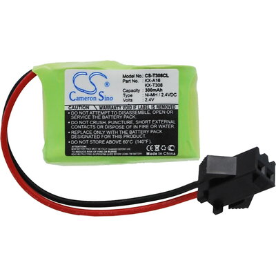 Батерия за телефон Panasonic KX-A16 KX-T1232 KX-T308  2,4V 300mAh CS-T308CL Cameron Sino