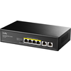 Суич Cudy GS1006P, 6 x портов 10/100/1000Mbps PoE, 65W