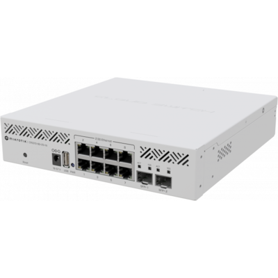 Суич MikroTik CRS310-8G-2S-IN, 8 x Gigabit Ethernet ports, 2 x SFP