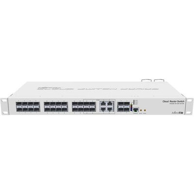 Суич MikroTik CRS328-4C-20S-4S+RM, 20 x SFP, 4 x SFP+, 4 x Combo порта