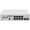 Суич MikroTik CSS610-8G-2S+IN, 8 x Gigabit Ethernet ports, 2 x SFP, PoE in