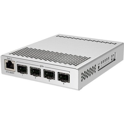 Суич Mikrotik CRS305-1G-4S+IN, 1xGigabit LAN, 4xSFP+ cages