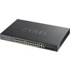 Суич ZYXEL GS1920-24HPV2, 24 портов Gigabit Smart-Managed PoE, за монтаж в шкаф