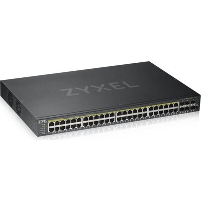 Суич ZYXEL GS1920-48HPV2, 50 портов Gigabit Smart-Managed PoE