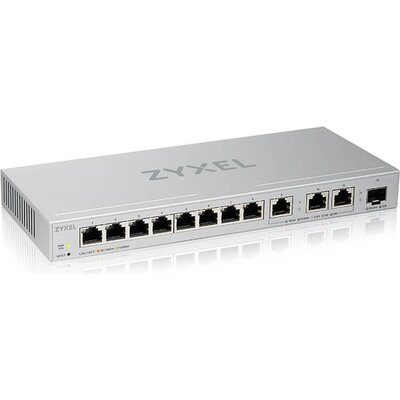 Суич ZYXEL XGS1250-12, 12 портов уеб управляем с 3x10G ports + 1xSFP+