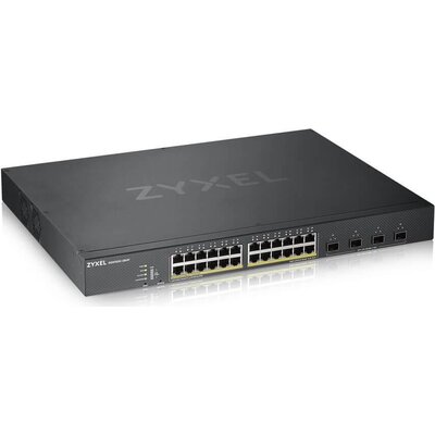 Суич ZYXEL XGS1930-28HP, 28 портов управляем L3, 24x Gigabit, 4x SFP+ порта, PoE ports