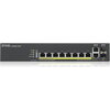 Суич ZyXEL GS-2220-10HP, 10 портов Layer2+, 8x Gigabit PoE + 2x Gigabit combo (RJ45/SFP), управляем