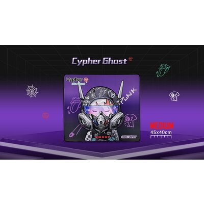 Геймърски пад A4 Bloody BP-45W Cypher Ghost - 450 x 400 x 5mm Геймърски пад A4 Bloody BP-45W Cypher Ghost - 450 x 400 x 5mm